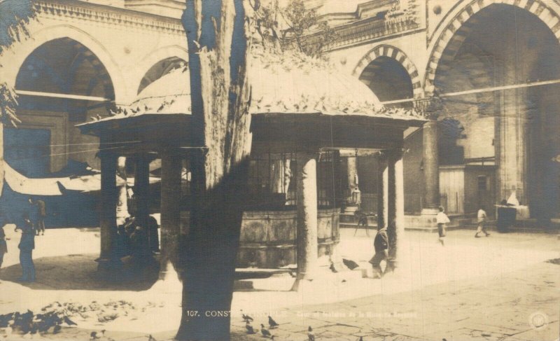 Turkey Constantinople Istanbul Vintage RPPC 07.73