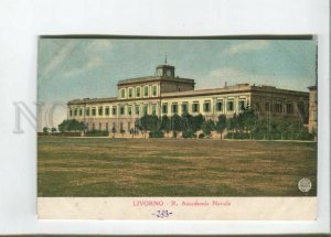 472823 Italy Livorno Royal Naval Academy Vintage postcard