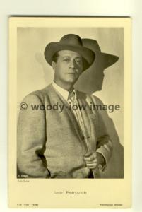 b1184 - German Film Actor , Iwan Petrovich - postcard