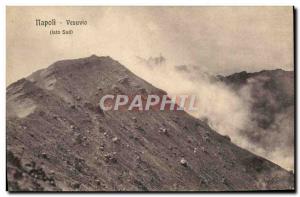 Postcard Old Volcano Vesuvio Napoli