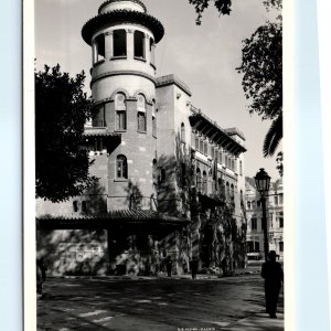 c1910s Malaga Spain Telegraph House RPPC Correos y Telégrafos Photo Alsina A150