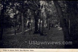 View in Union Park - Des Moines, Iowa IA  