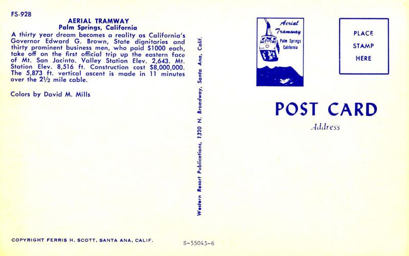 CA - Palm Springs (Aerial Lift)