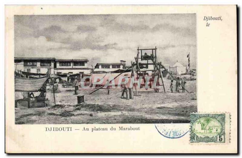 CPA Dimensions of Somalis Djibouti To the plate of the Marab