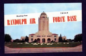 TX Greetings Randolph Air Force Base TEXAS Large Letter