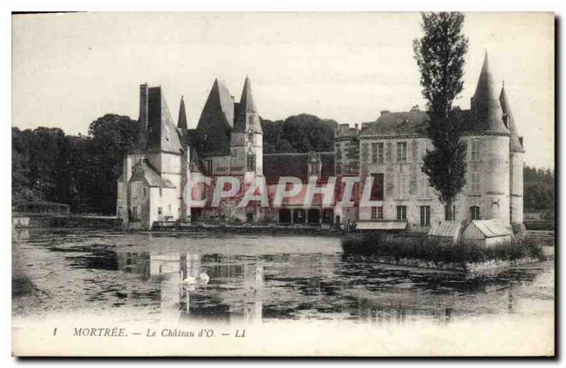 Old Postcard Mortree Le Chateau d'O