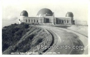 Real Photo - Griffith Park Planetarium - Hollywood, CA