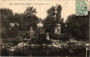 CPA NEUILLY-sur-SEINE L'Ile de l'Amour (412825)