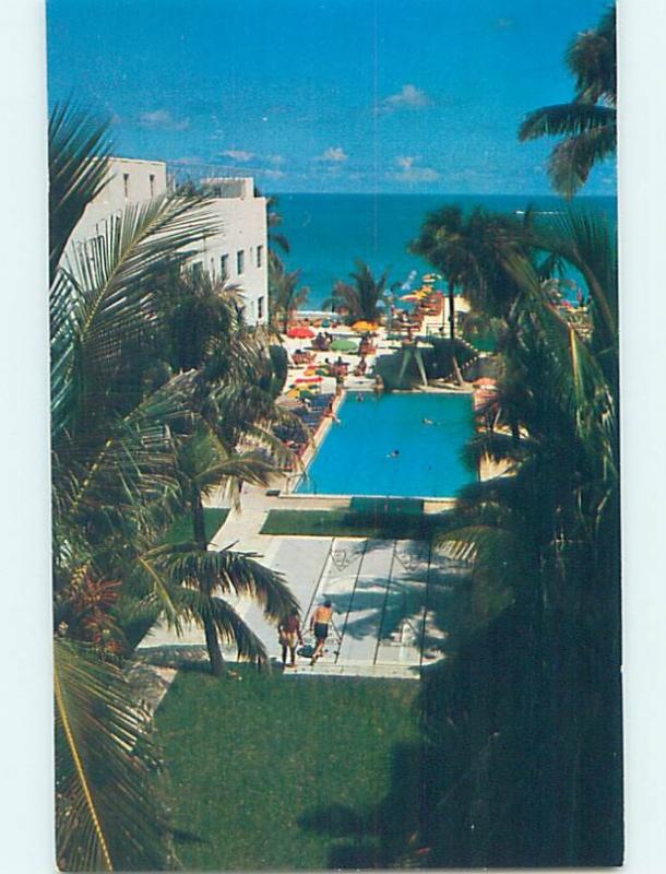 Pre-1980 HOTEL SCENE Miami Beach Florida FL G9919@