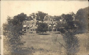 Georgetown Massachusetts MA Bald Pate Inn Real Photo c1910 Vintage Postcard