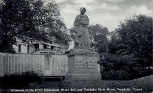 Madonna of the Trail Monument - Vandalia, Illinois IL