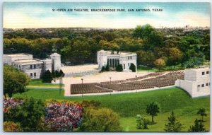 Postcard - Open Air Theatre, Brackenridge Park - San Antonio, Texas