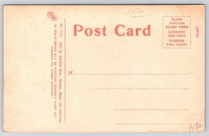 Clinton Massachusetts~Wachusett Dam Overflow Waterway~Bridge~c1910 Postcard