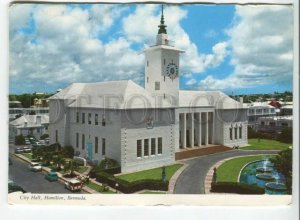 441236 Germany 1983 Bermuda Hamilton City Hall RPPC cancellation advertising