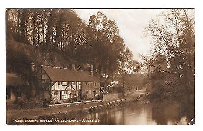 UK Godalming Eashing Houses Surrey England Vtg Judges Sepia Postcard