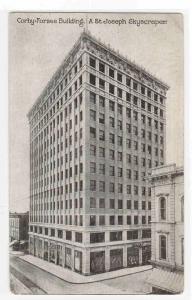 Corby Forsee Building St Joseph Missouri 1910 postcard