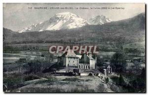 Dauphine Old Postcard Uriage les Bains The castle Colon and Eperlay