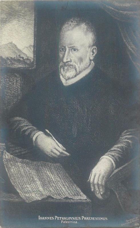 Music composer Ioannes Petraloysius Praenestinus 