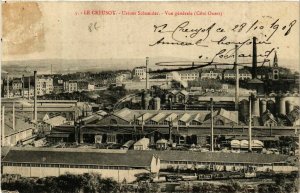 CPA Le CREUSOT - Usines Schneider - Vue générale (386638)