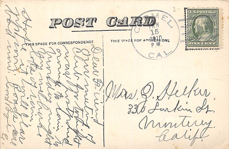 CA Postcard, California Post Card Old Vintage Antique Collectables For Sale O...