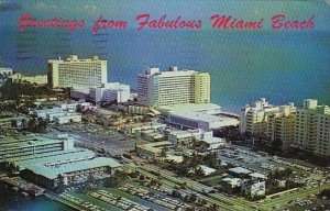 Florida Miami Beach Greetings From Fabulous Miami Beach Hotels Deauville And ...