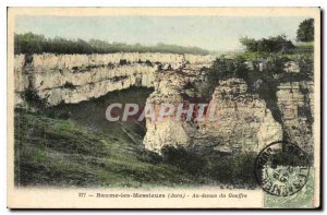 Old Postcard Baume les Messieurs Jura Above the Abyss