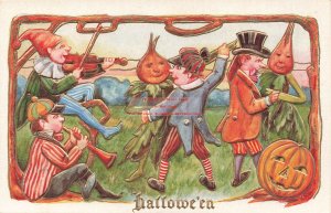 370309-Halloween, Whitney No WNY10-1, Men Dancing with Turnip Head Women