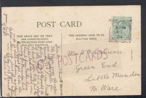 Genealogy Postcard - Lawrence - Green End, Little Munden, Nr Ware, Herts RF5762