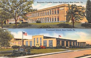 Benjamin Franklin Junior High Schoo, Vocational School New Castle, Pennsylvan...