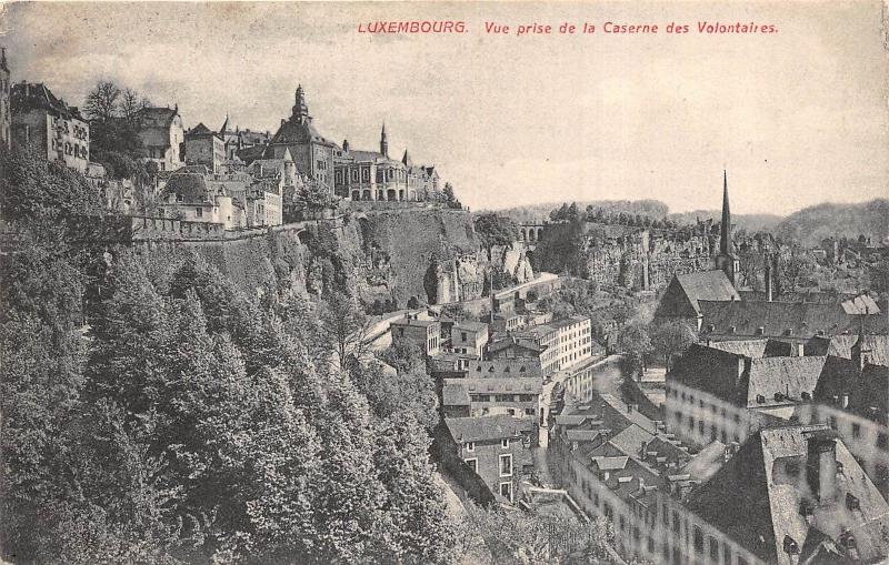 Br35800 Luxembourg Vue prise de la Caserne des volontaires luxembourg 1