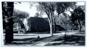 c1940's Lowry Hall Gen Beadle Stc Madison South Dakota SD RPPC Photo Postcard