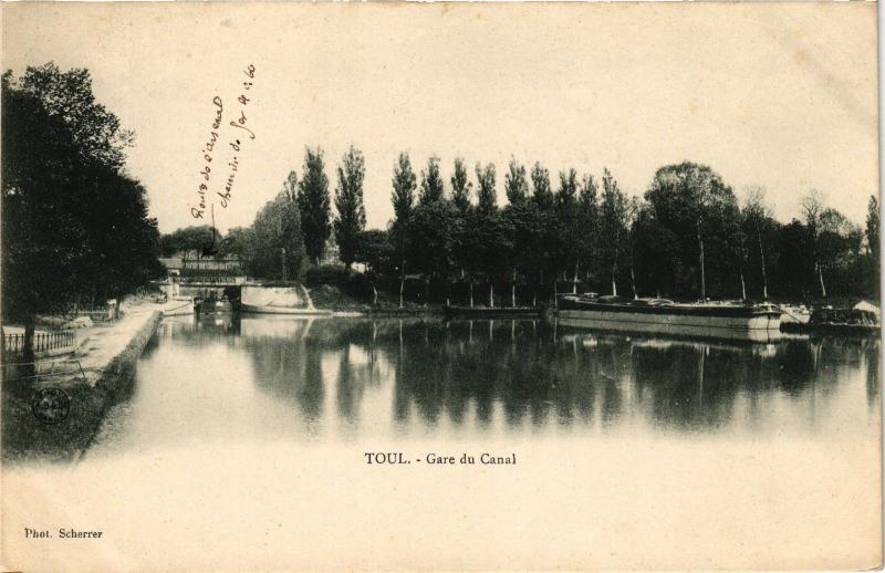 CPA Toul-Gare du Canal (187657)