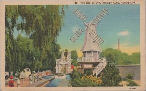 Postcard The Mill Chute Hershey Park Hershey PA