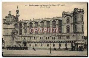 Old Postcard Saint Germain en Laye Le Chateau