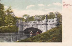 Illinois Chicago Boating At Garfield Park