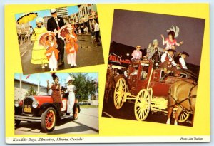 EDMONTON, ALBERTA Canada ~ Parade & Promenade KLONDIKE DAYS  4x6 Postcard