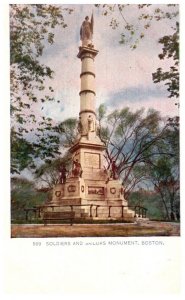 Massachusetts Boston Soldier's and Sailor's Monument
