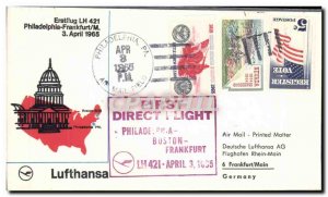 Letter USA Philadelphia Frankfurt March 4, 1965