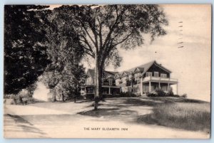 1941 Manchester New Hampshire NH Postcard Mary Elizabeth Inn Restaurant Cabins