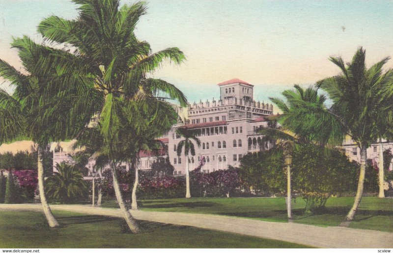 BOCA RATON, Florida, 1910s ; West Entrance Boca Raton Club House