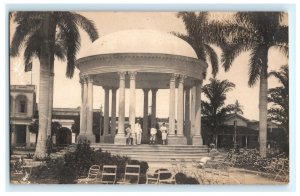 Early Parque Infantil Caibarien Cuba Real Photo RPPC Postcard (J17)