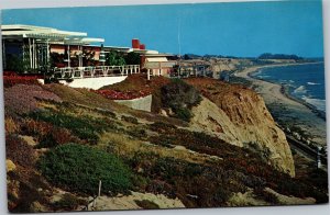 Postcard CA San Clemente - Ocean-front homes on steep bluffs