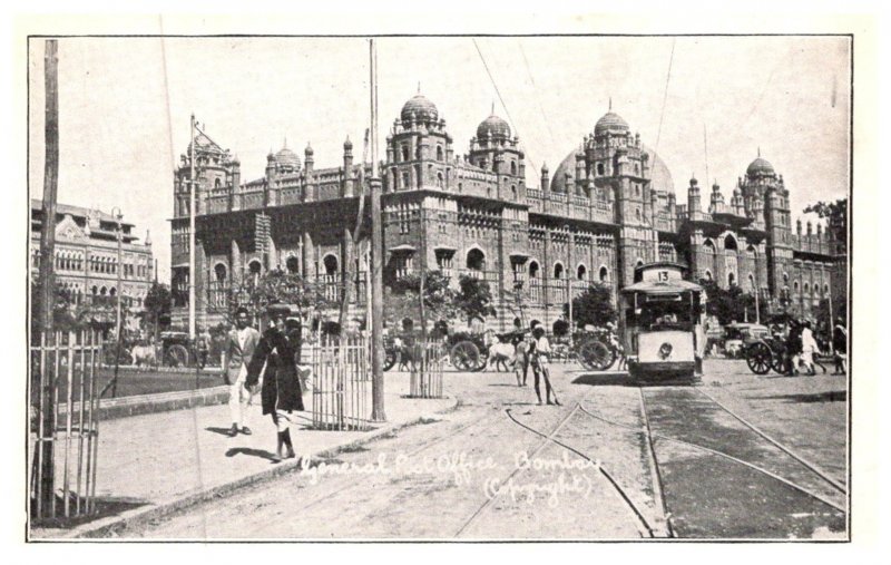 India Bombay General Post Office , Trolley