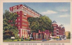 Majestic Hotel Annex And Bath House Hot Springs National Park Arkansas