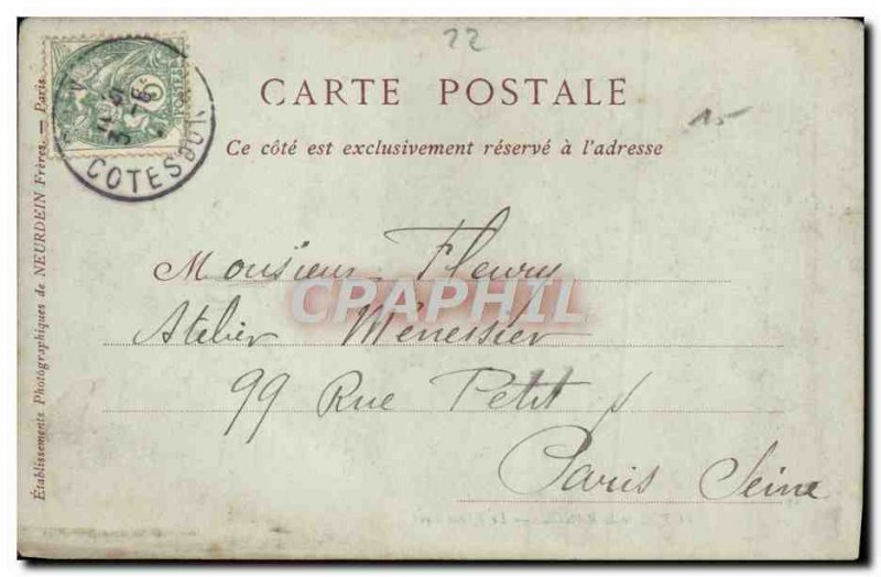 Old Postcard Bords de Rance Le Chene Vert