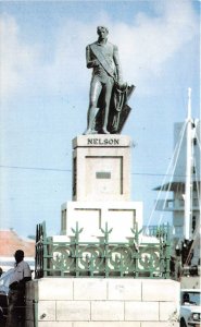 us8244 nelson statue in trafalgar square bridgetown barbados