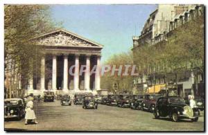 Paris Old Postcard La Madeleine