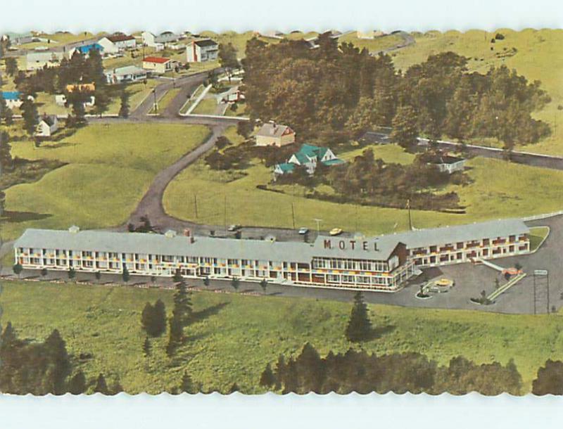 Unused Pre-1980 EDEN ROCK MOTEL IN FREDERICTON New Brunswick NB Canada u6456