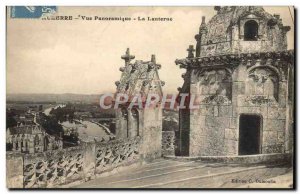 Old Postcard Auxerre Panoramic Lantern