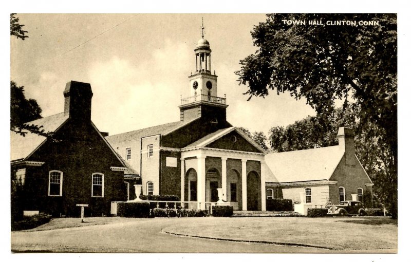 CT - Clinton. Town Hall